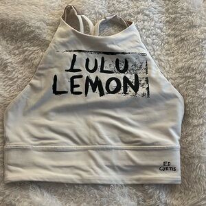 Lululemon high neck low line Ed Curtis bra